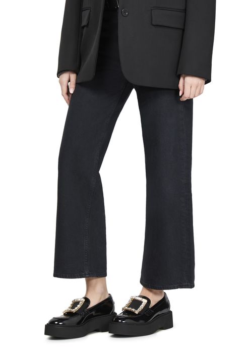 ROGER VIVIER Viv rangers high strass loafers