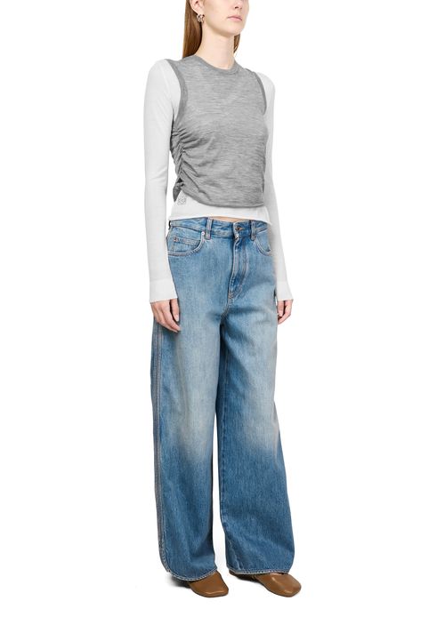 LOEWE Draped sweater in cashmere