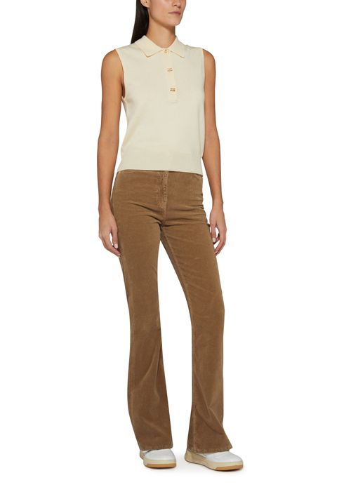 GANNI Iry high-waisted wide-leg pants