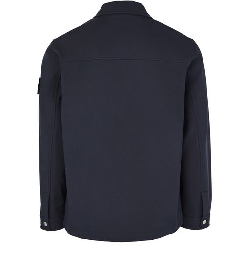 STONE ISLAND Jacke mit Logoaufnäher