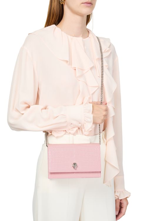 MCQUEEN Small Skull bag
