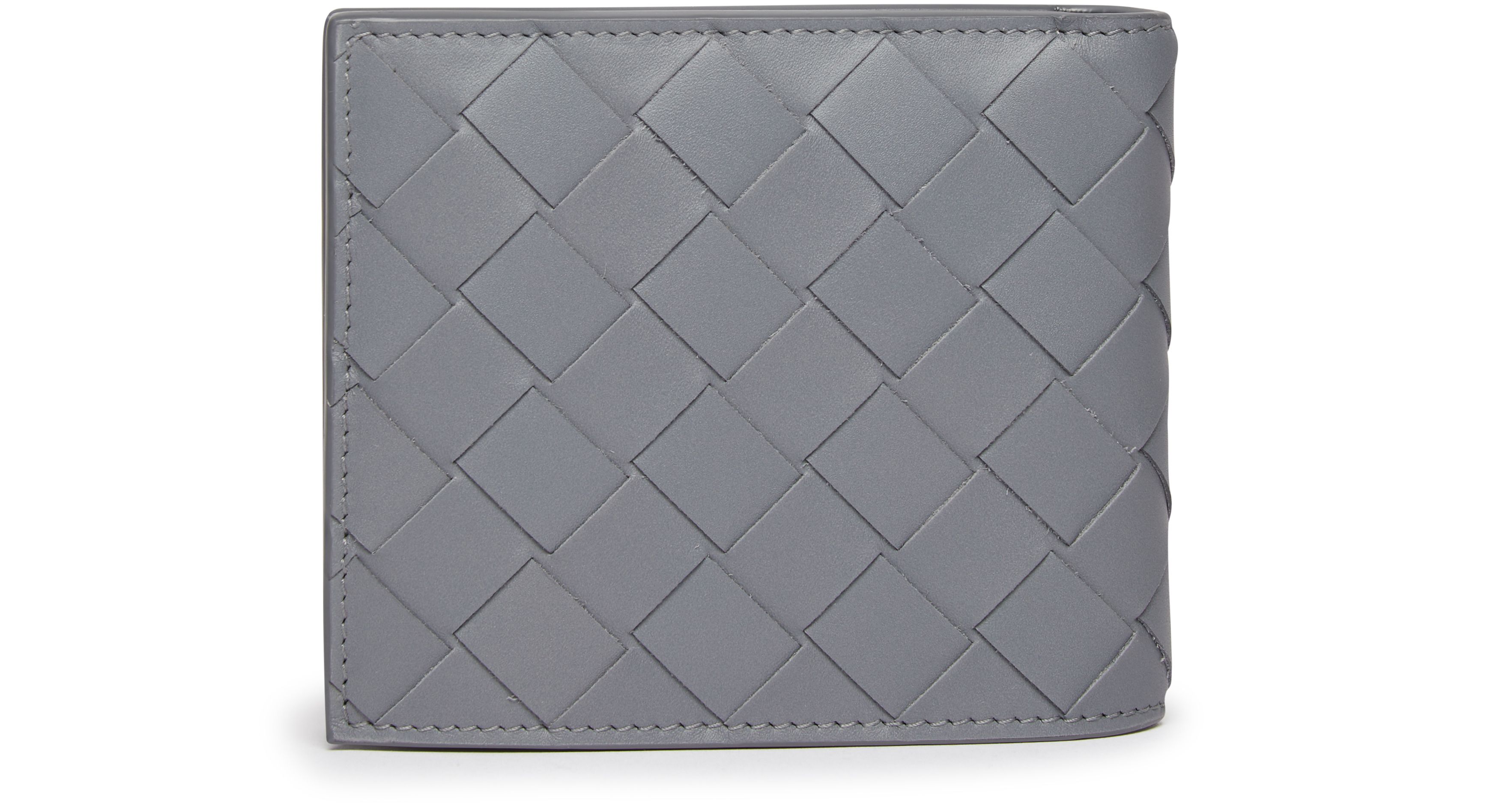 Intrecciato leather wallet thumbnail 4
