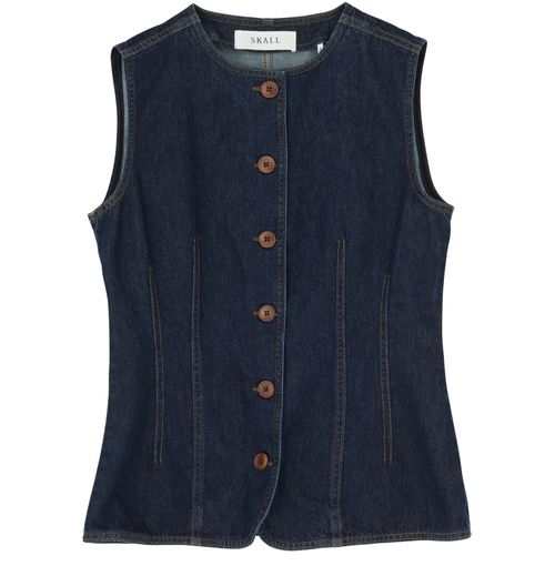 Skall Studio — Tammy gilet (Blue)