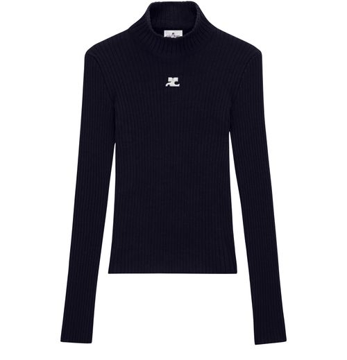 COURREGES Reedition high collar jumper