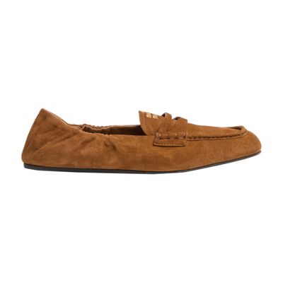 【MIUMIU】FADED SUEDE LOAFERS Miu Miu Faded Unlined Suede Loafers | Saks Fifth Avenue