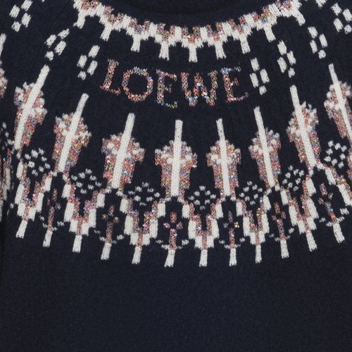 LOEWE Round-neck wool blend sweater