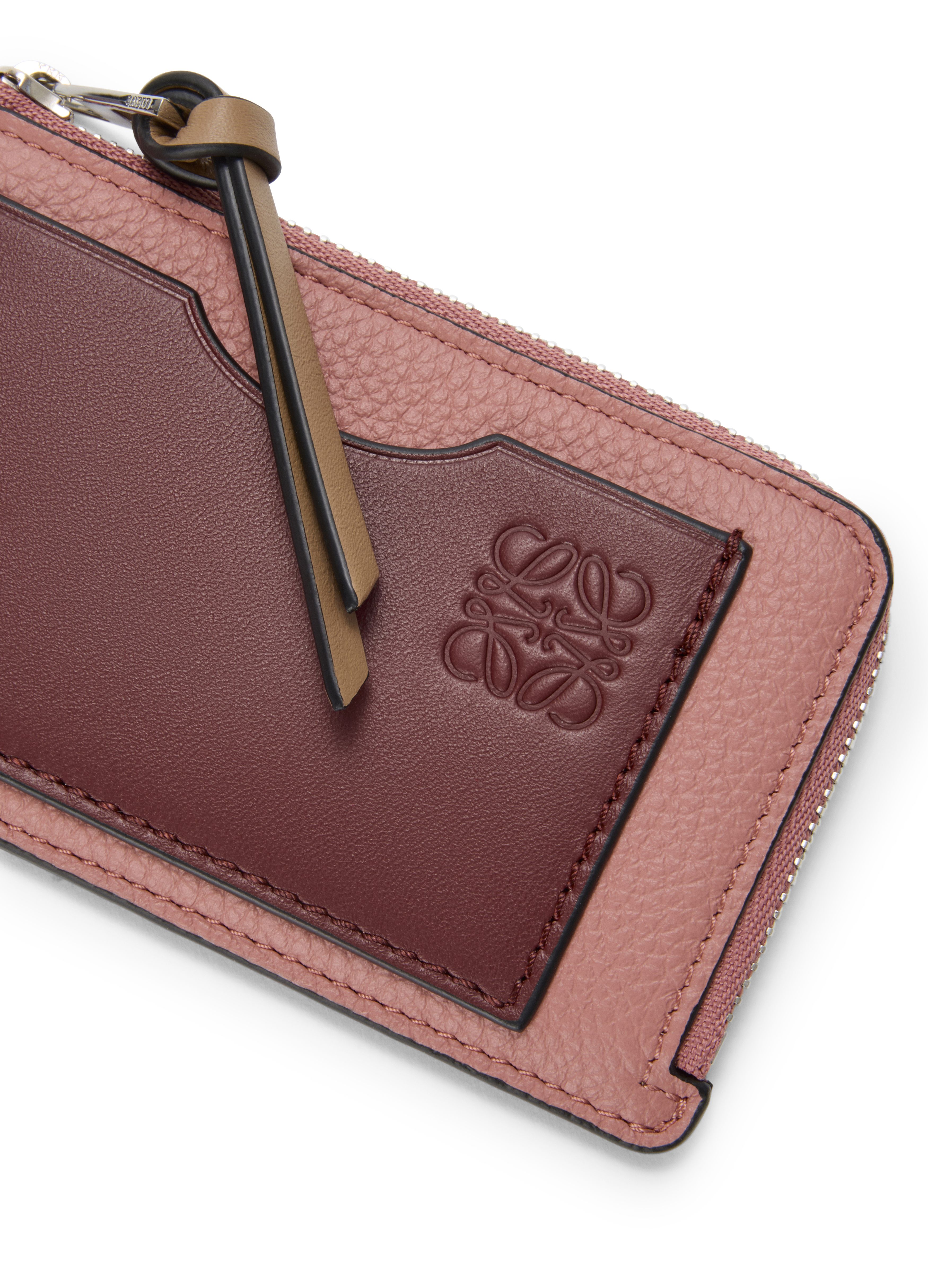 Coin cardholder in soft grained calfskin thumbnail 6