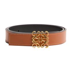 LOEWE Anagram スムースカーフレザー製 ベルト LOEWE】ロエベ アナグラム ベルト スムースカーフ (LOEWE/ベルト