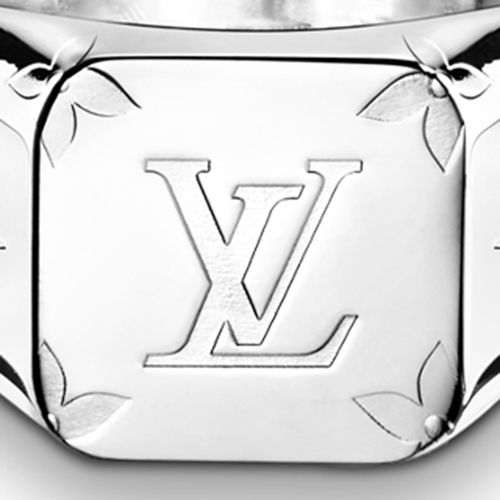LOUIS VUITTON Monogram Siegelring