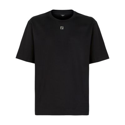 Fendi Oversized T-shirt In Black