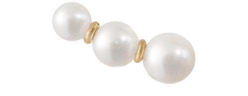 SOPHIE BILLE BRAHE 3 pearls single earring