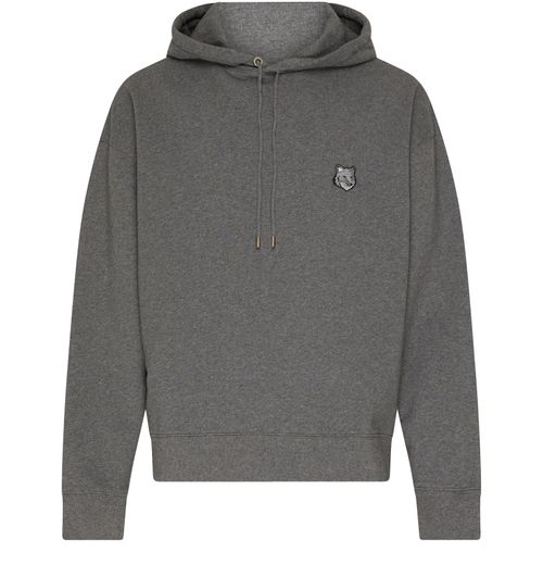 MAISON KITSUNE Fox head patch oversize hoodie