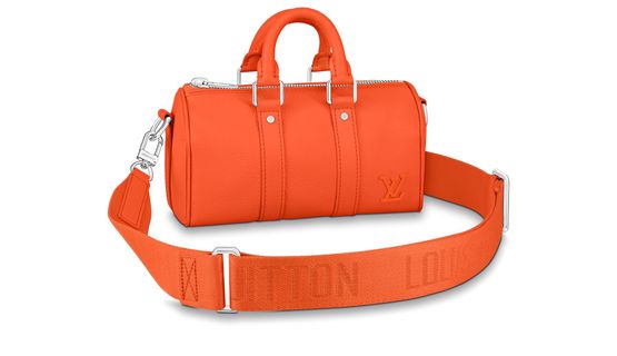 Louis+Vuitton+Keepall+XS+Crossbody+Black+Leather for sale online