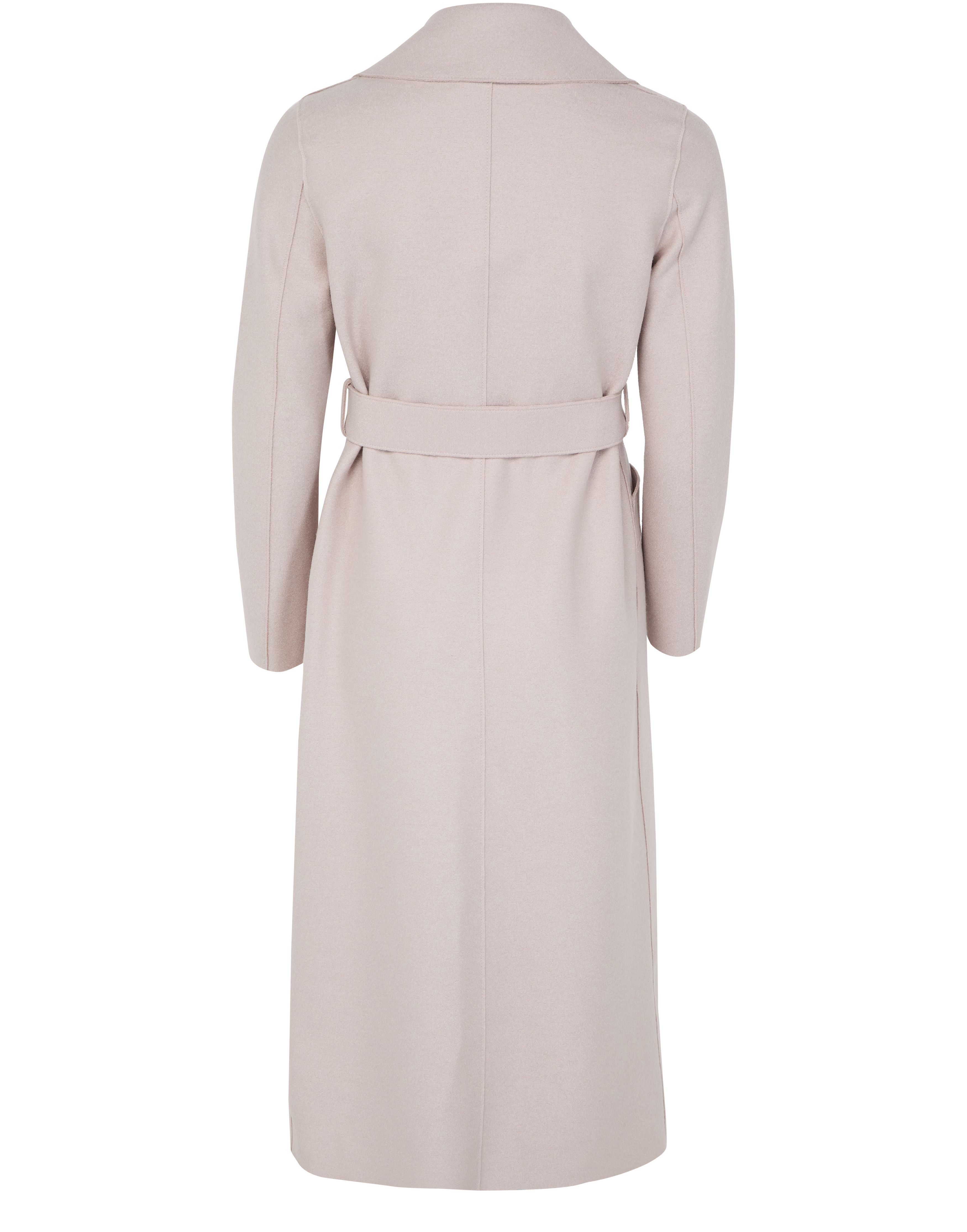 Maxi coat in pressed wool thumbnail 3
