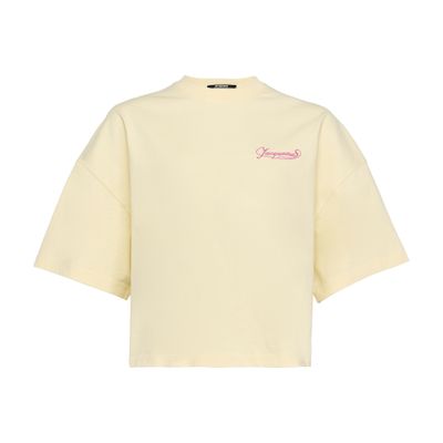 Jacquemus Open-necked Black Shirt In Beige