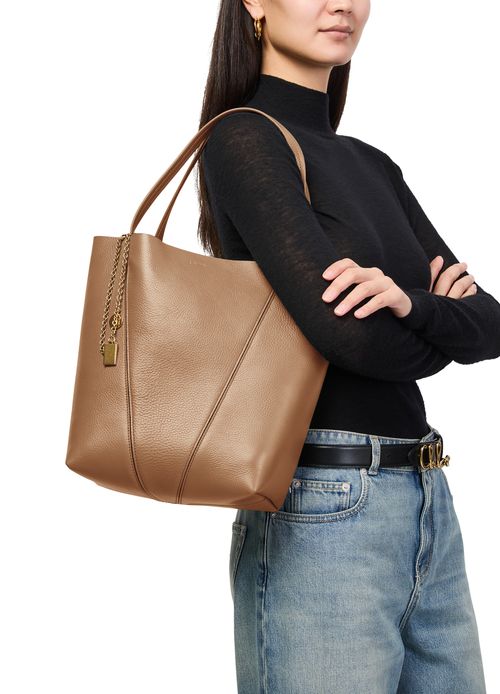 CHLOE Chloé Spin grained leather tote bag