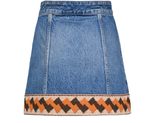 Women's Mini denim skirt | VALENTINO GARAVANI | 24S