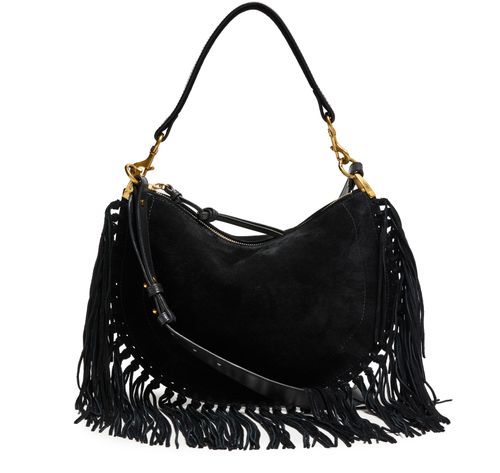 ISABEL MARANT Oskan soft zipped shoulder bag