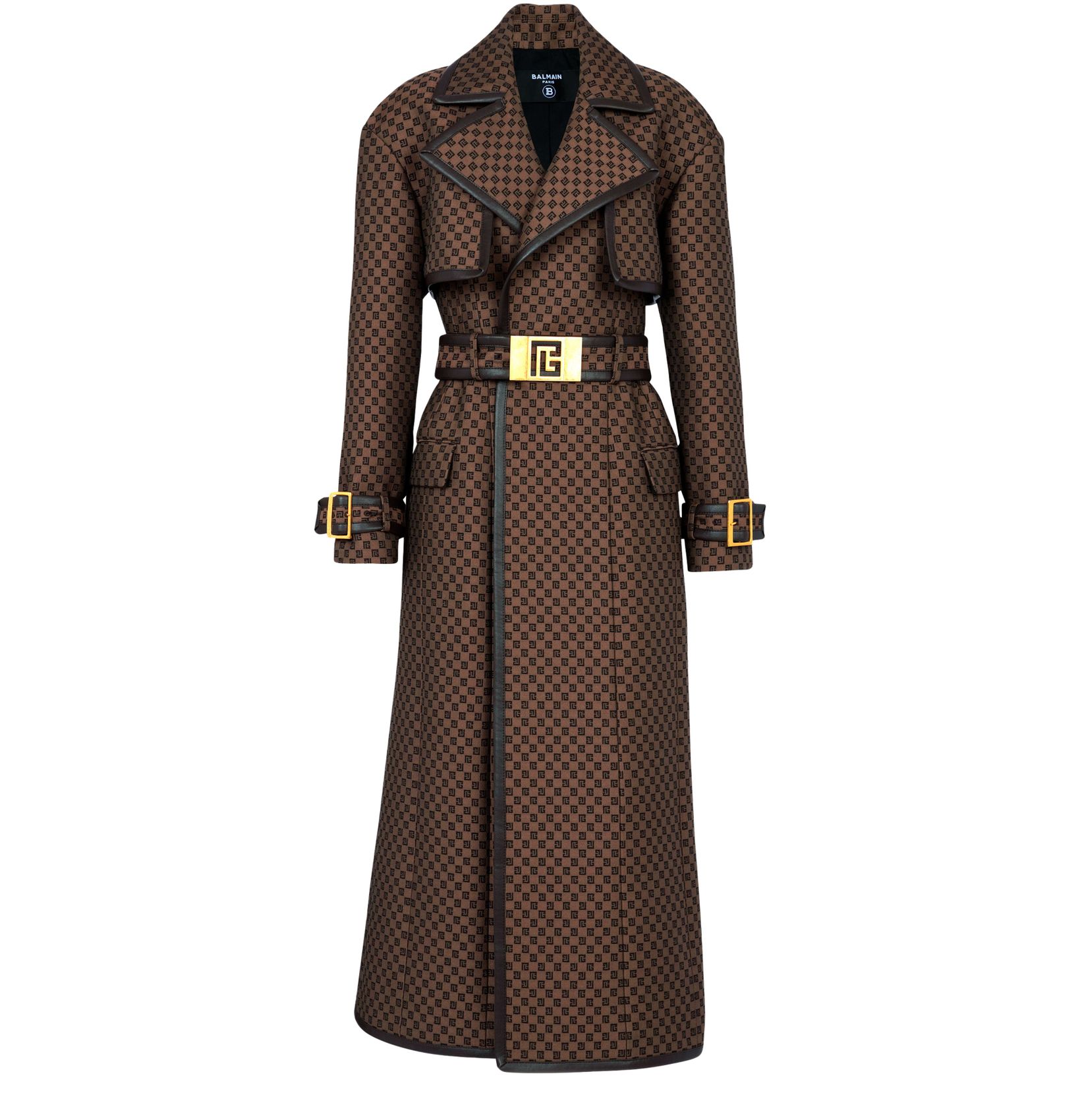 (CF1TL085CE66 BALMAIN COAT TRENCH トレンチコート 0DC)