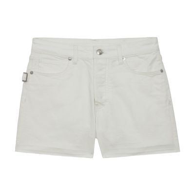 Zadig & Voltaire Sissi Raw Hem Jean Shorts In White