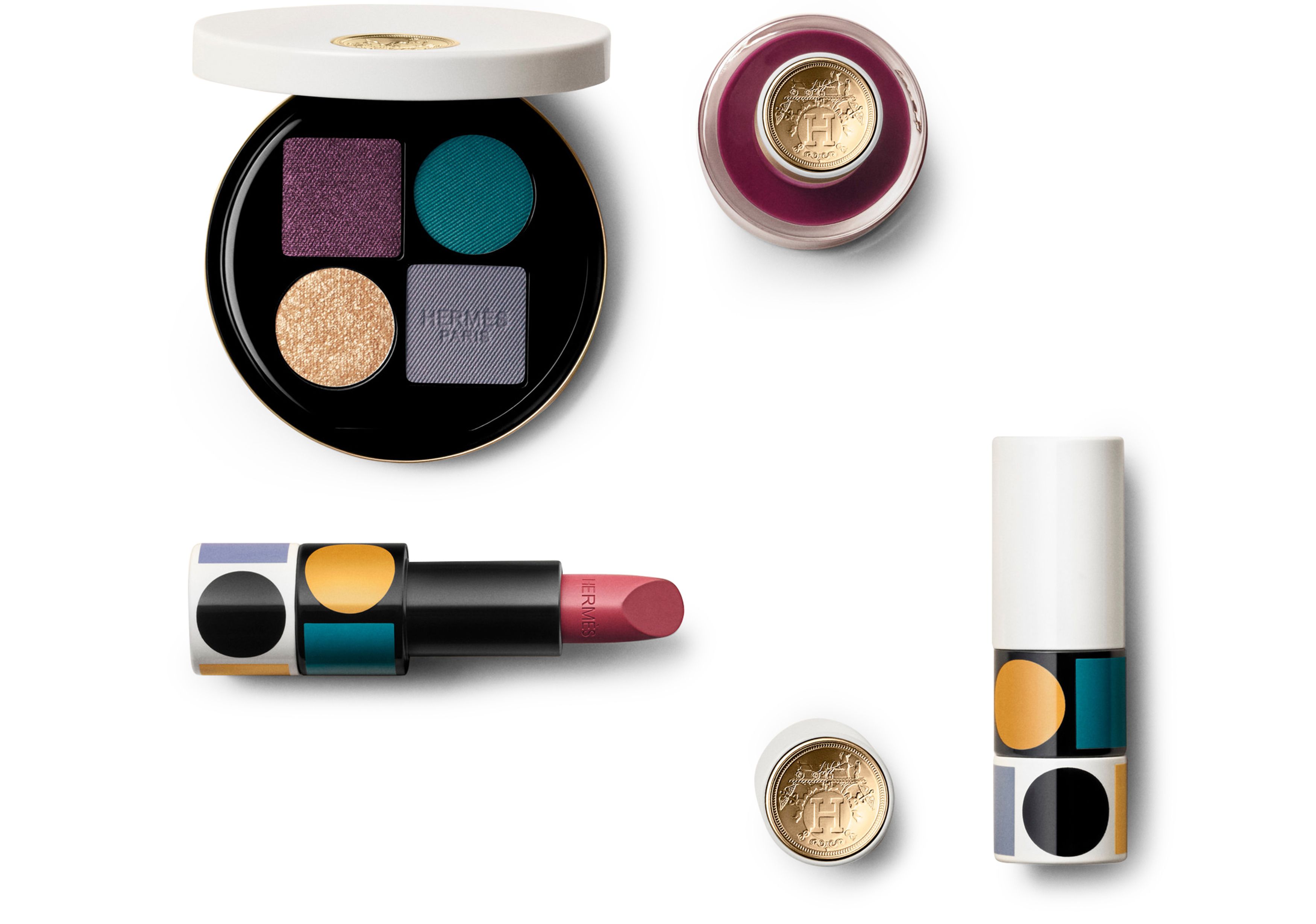 Ombres d'Hermès, eye shadow quartet, limited edition thumbnail 6