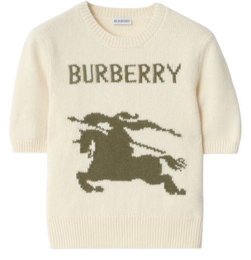 BURBERRY EKD Wool and Cashmere Top