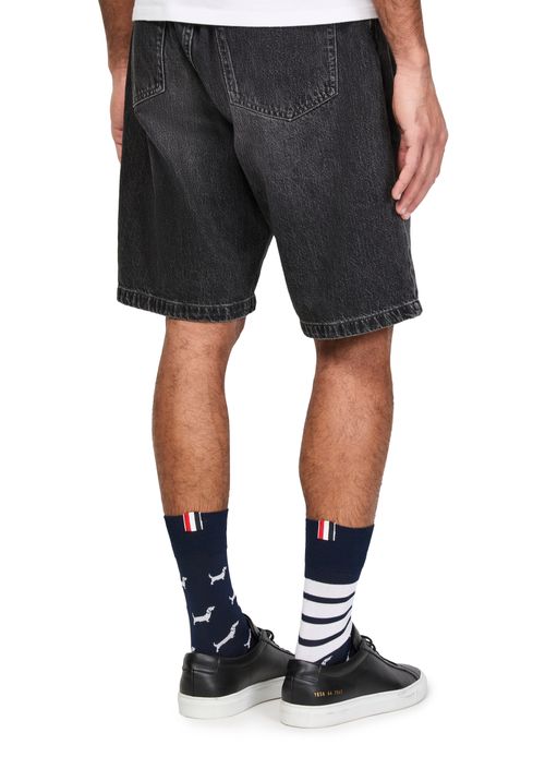 THOM BROWNE Cotton 4Bar socks