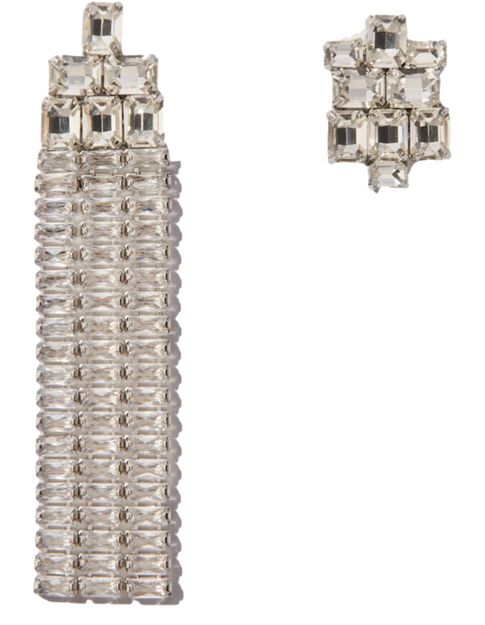 Cascade diamanté earrings - MAJE