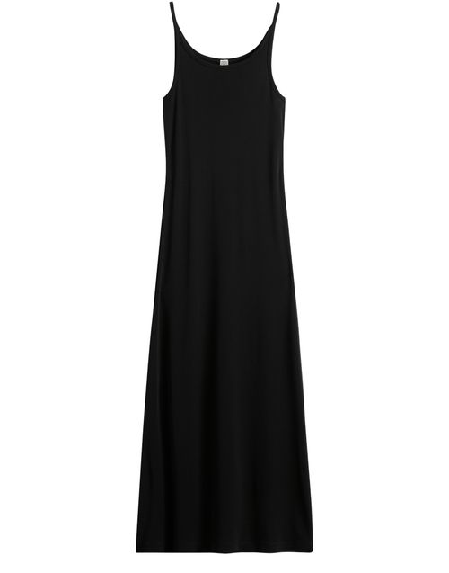 Toteme — Flowing negligée dress (Black)