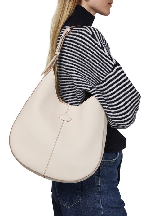 TOD'S Tod's bag hobo in leather small