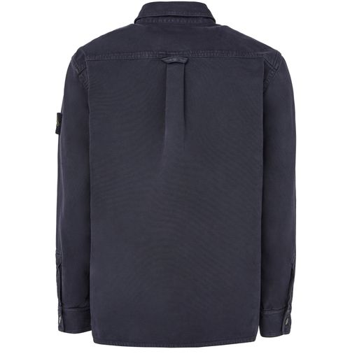 STONE ISLAND Logo patch shirt