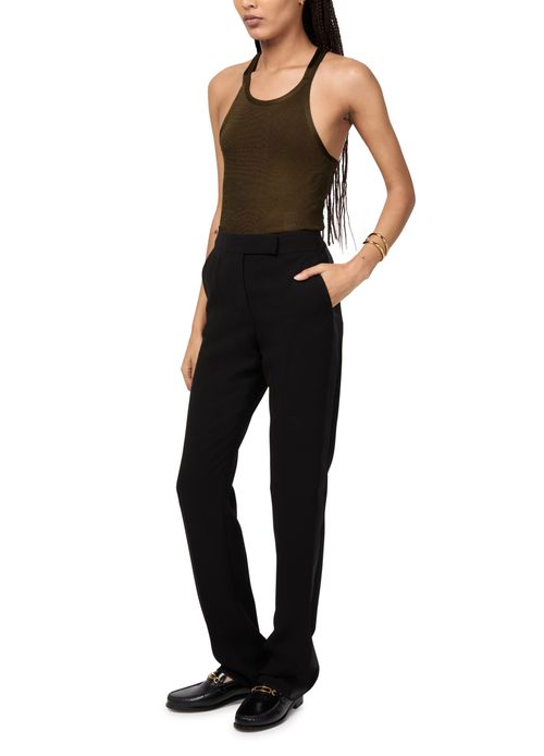 TOM FORD 18gg Racerback tank top embroidery