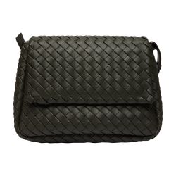 ショルダーバッグ・ポシェット BOTTEGA VENETA INTRECCIATO SHOULDER BAG Men's Intrecciato shoulder bag with flap | BOTTEGA VENETA | 24S
