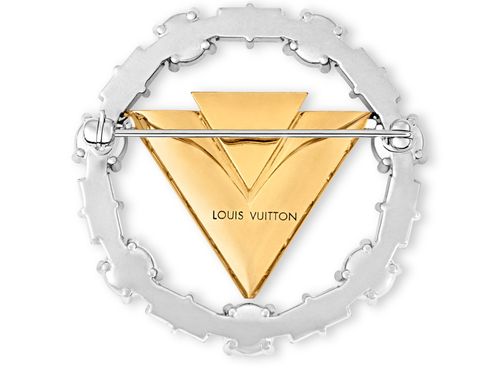 LOUIS VUITTON V FOR VUITTON 胸针