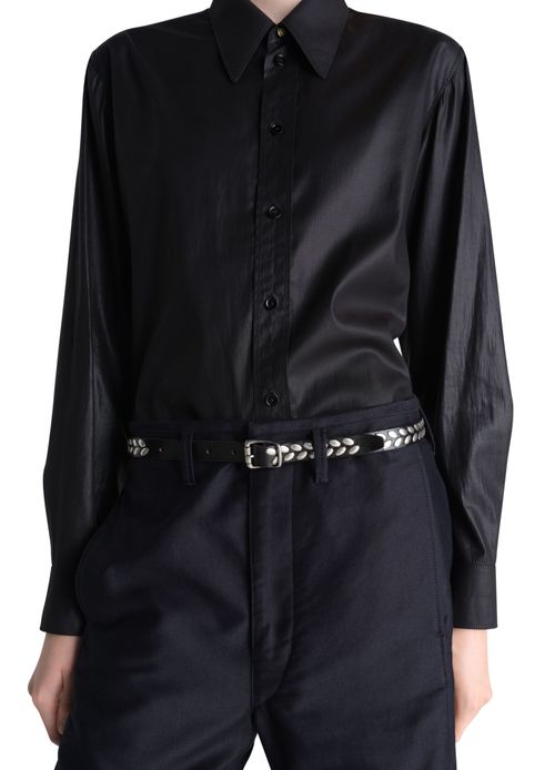 LEMAIRE Almond stud belt 20