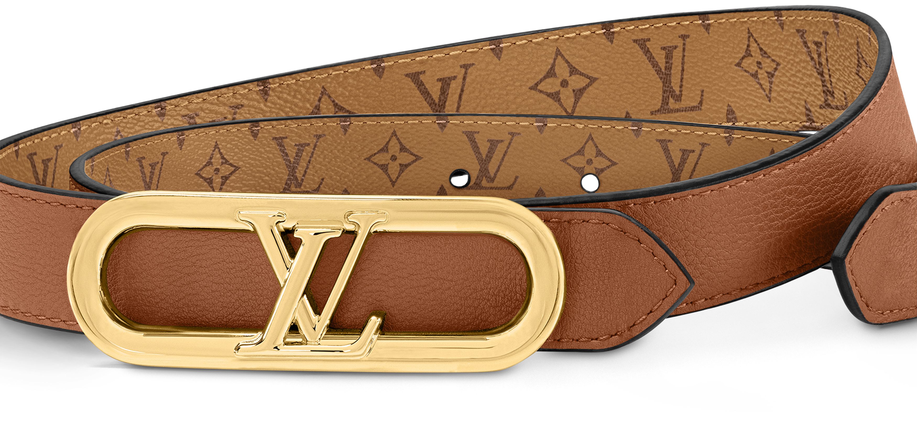 My LV Chain 25mm Reversible Belt thumbnail 5