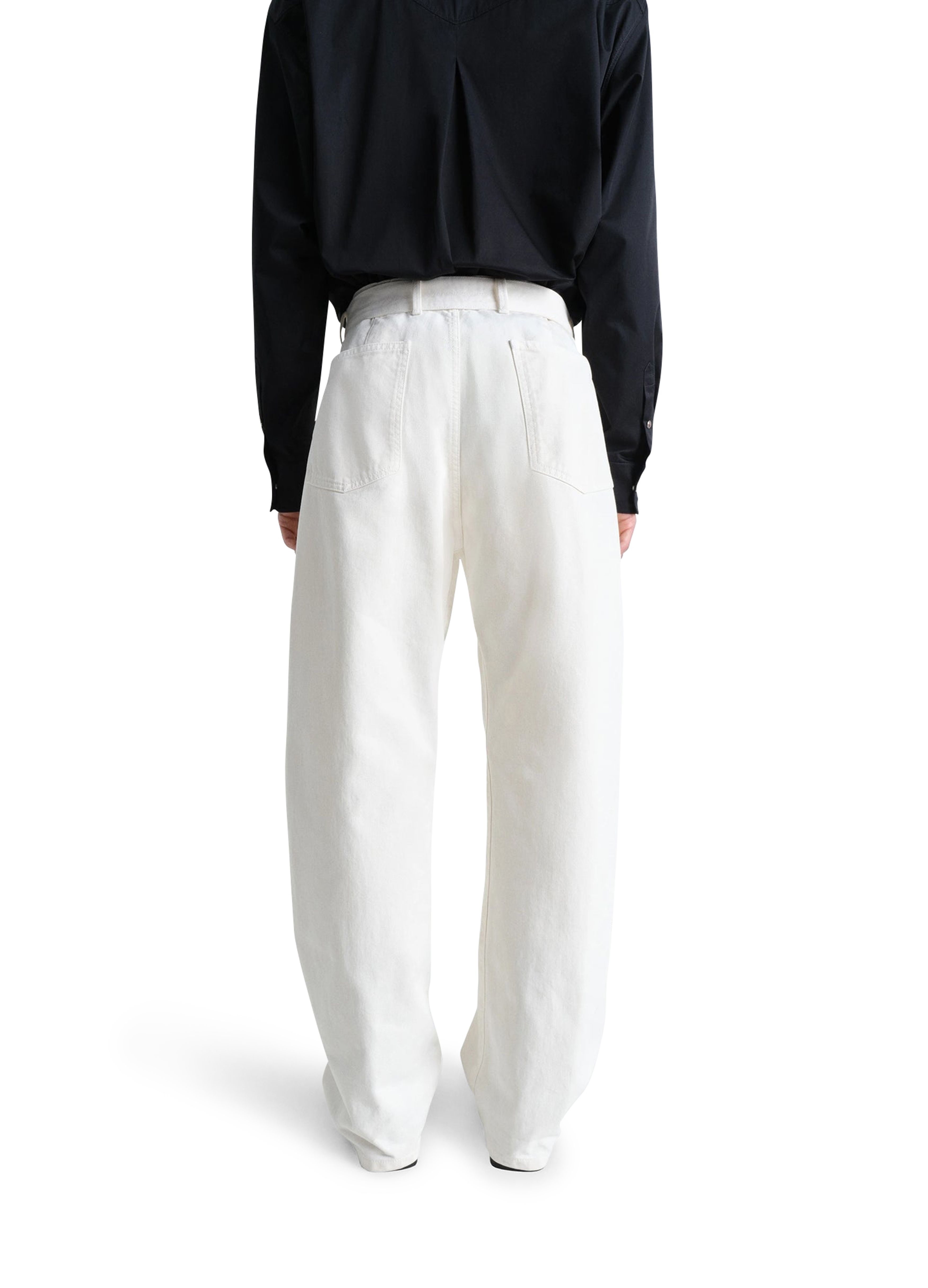 Twisted belted pants thumbnail 4
