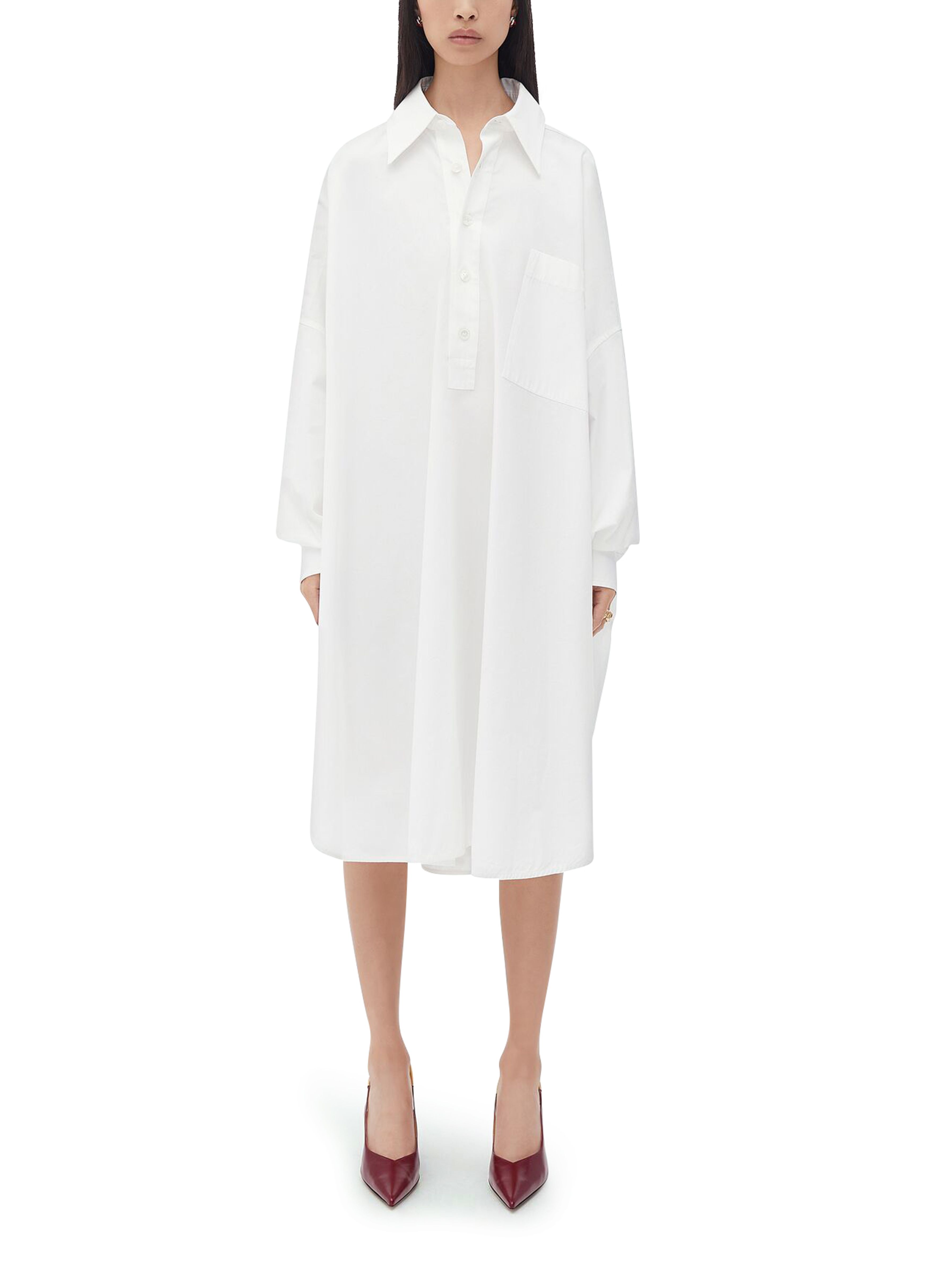 Compact cotton dress thumbnail 5