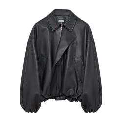 Women's Nappa lambskin leather jacket | LOEWE | 24S