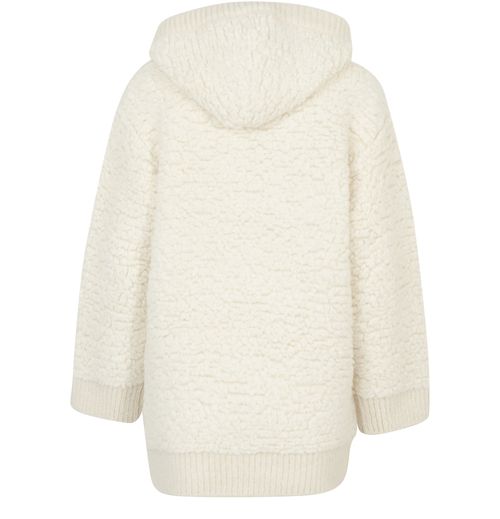 CELINE Sweater with hood in alpaca wool