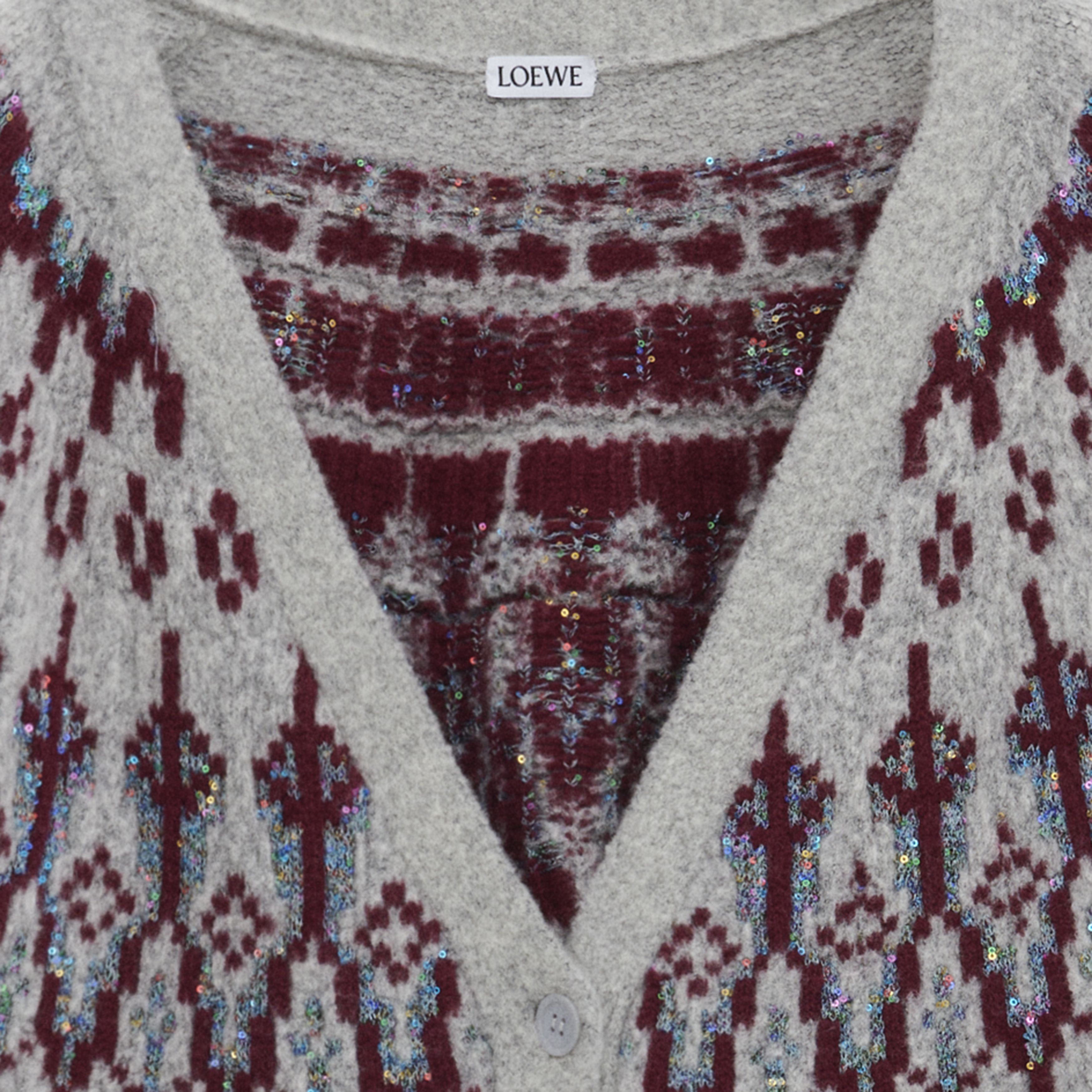 Cardigan in wool blend thumbnail 3