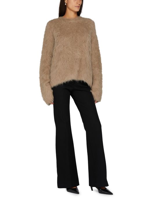 TOTEME Boxy alpaca sweater