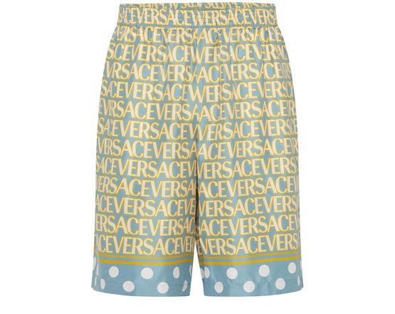 Versace outlet white shorts