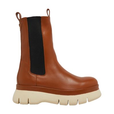Isabel Marant Mecile Chelsea Boots In Cognac