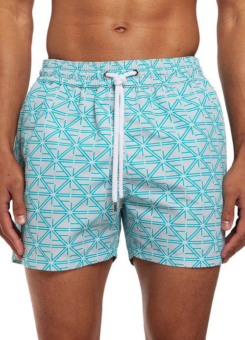 FRESCOBOL CARIOCA Monogram Sport Swim Shorts