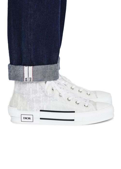 DIOR B23 Dior Oblique high-top sneakers