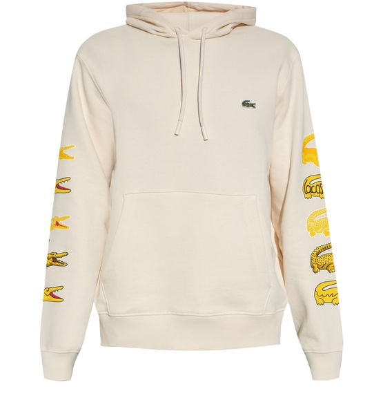 Lacoste yellow top hoodie