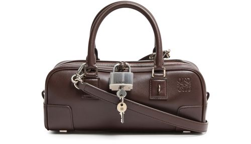 LOEWE Amazona 23 bag in shiny calfskin