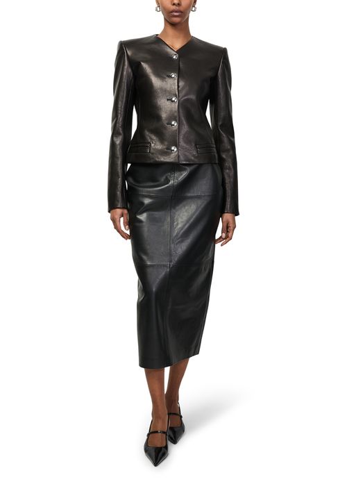 KHAITE Nara leather jacket