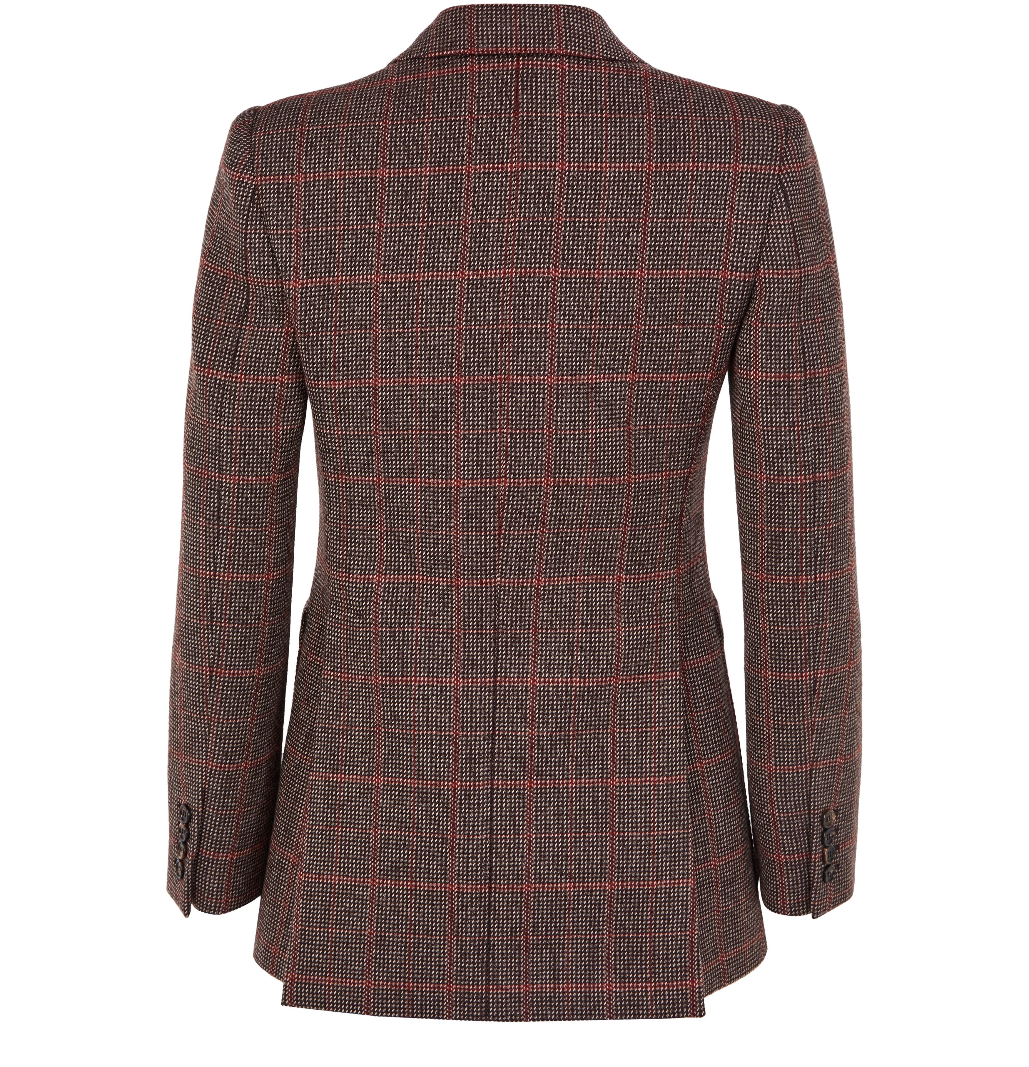 Simple breasted wool blazer thumbnail 3